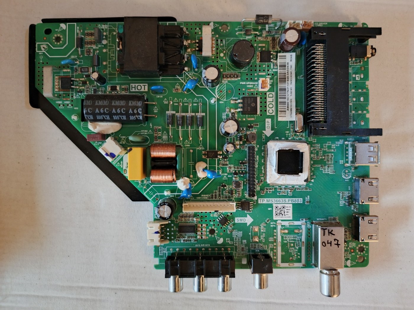 TK047 VIVAX TV-32LE130T2 TP.MS3663S.PB803